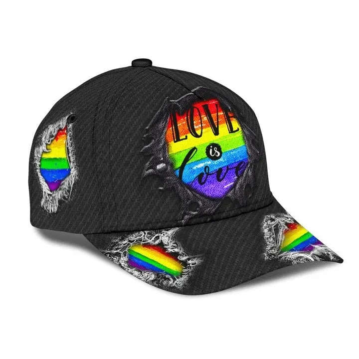 LGBTQ Cap, Grunge Us Flag Be Kind Lgbt 3D Baseball Cap Hat, Gift For Gay Friend, Lesbian Pride Accessories