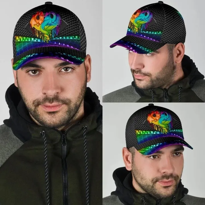 LGBTQ Cap, Grunge Us Flag Be Kind Lgbt 3D Baseball Cap Hat, Gift For Gay Friend, Lesbian Pride Accessories