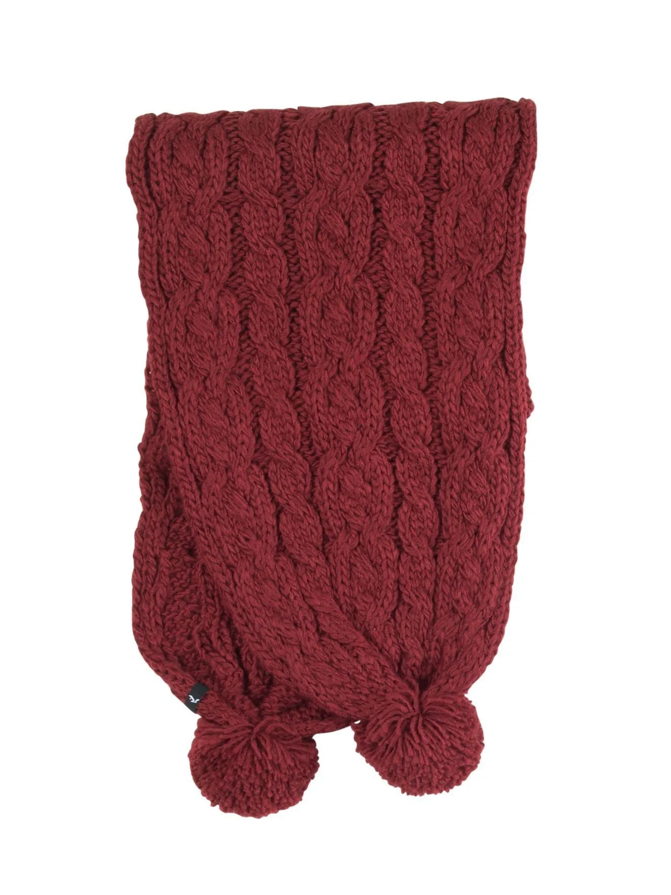 Mermaid Scarf - Ruby Wine