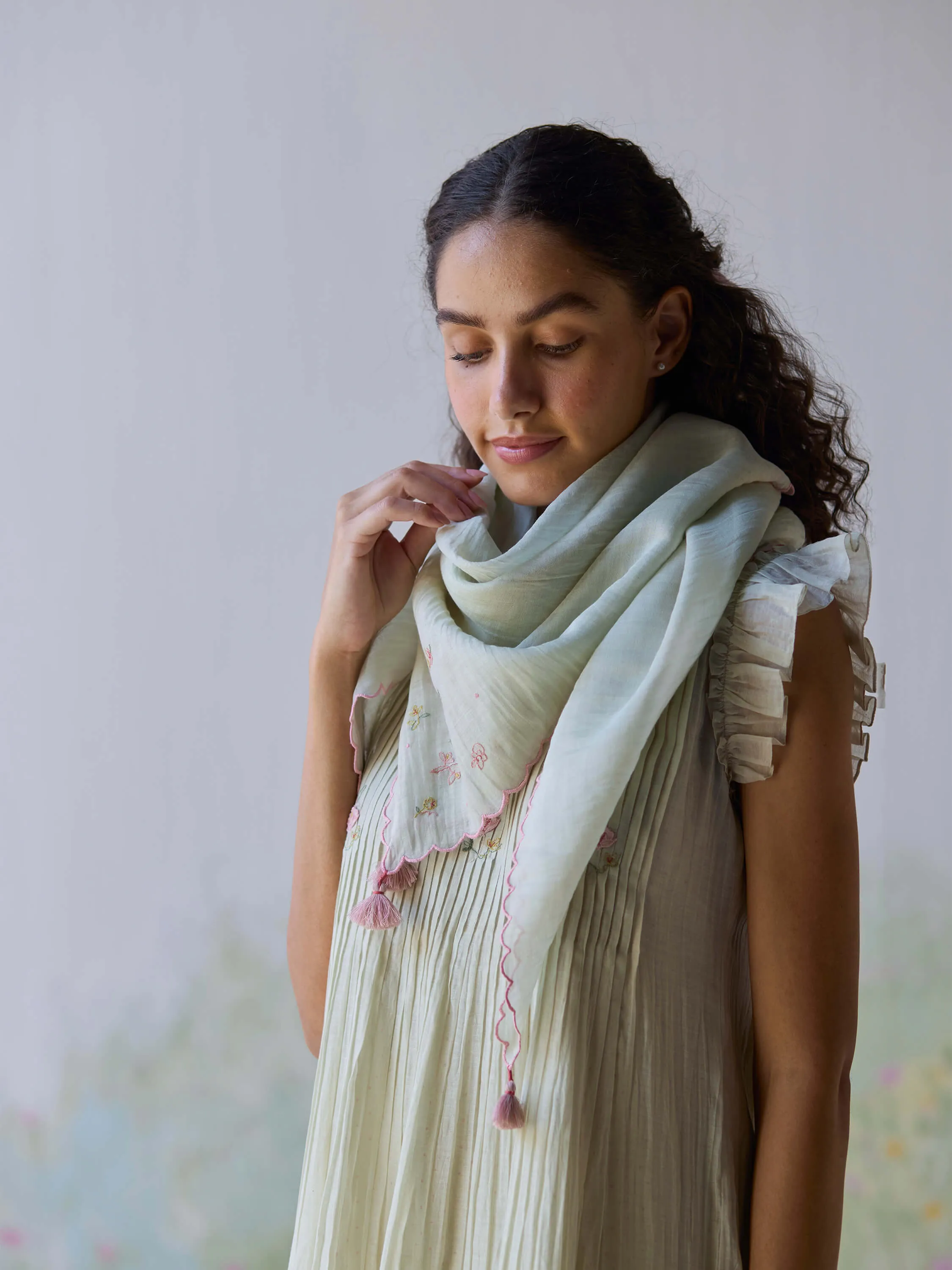 Minty Breeze Scarf