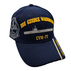 Navy CVN-73 USS George Washington Navy Blue Cap