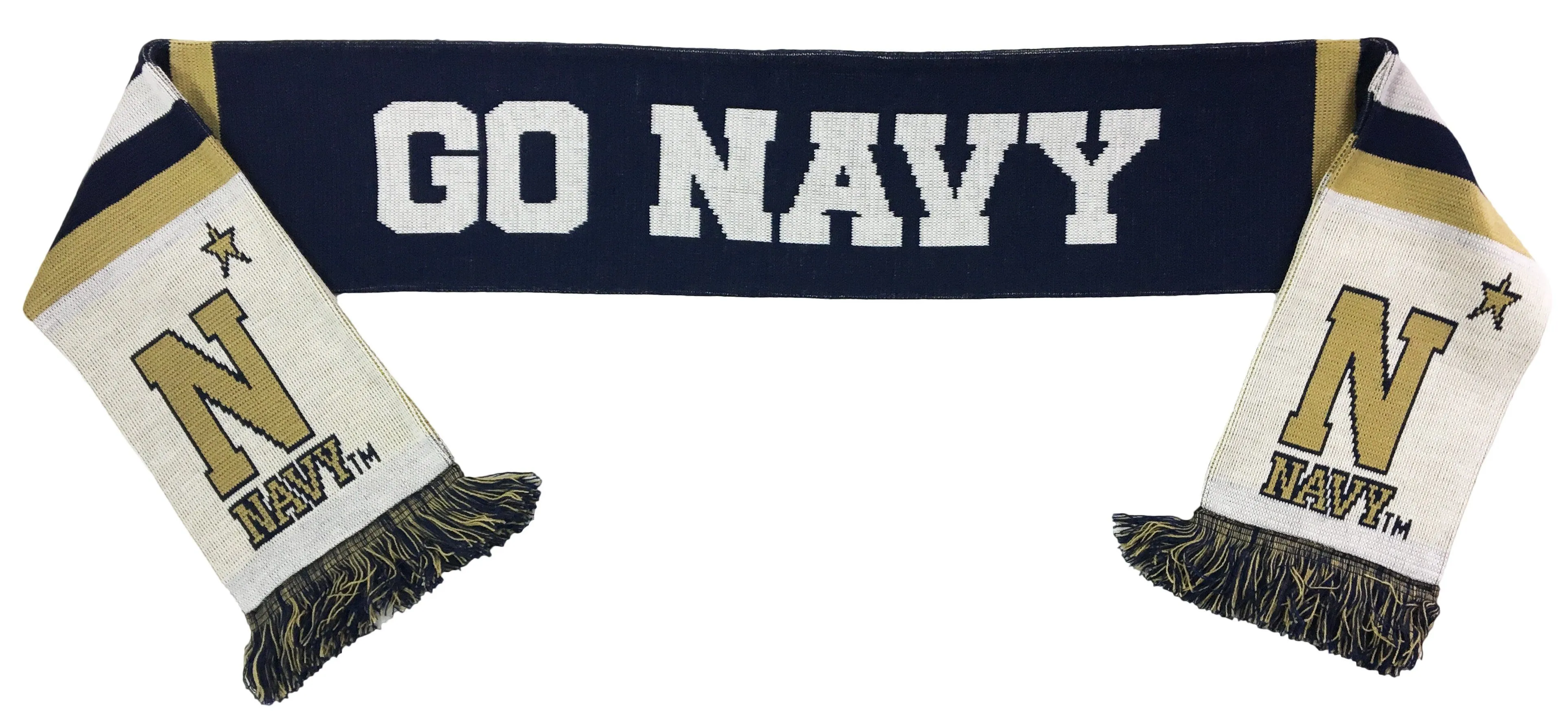 NAVY SCARF -  Go Navy Beat Army!