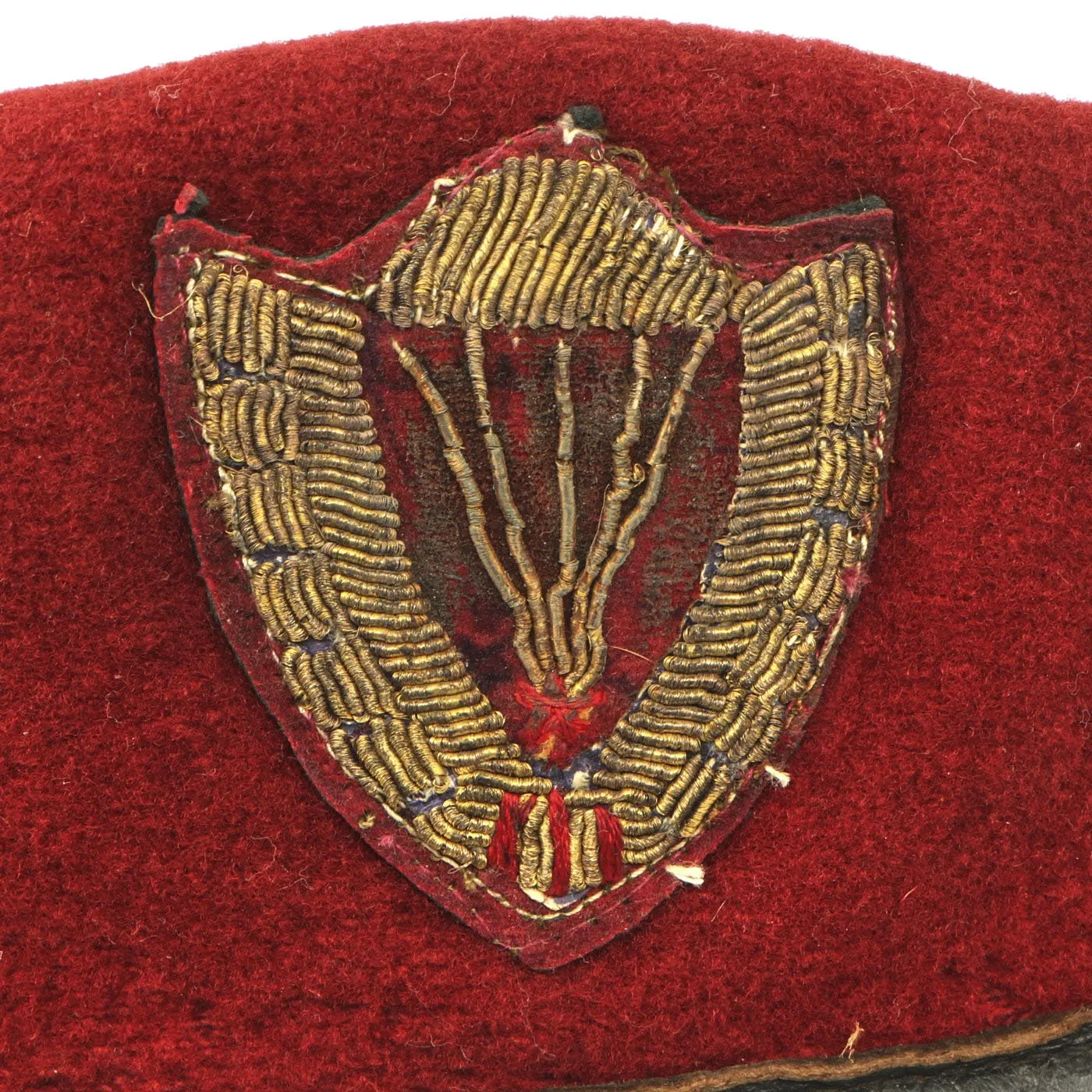 Original South Vietnamese Army of the Republic of Vietnam (ARVN) Airborne Beret - Size 55