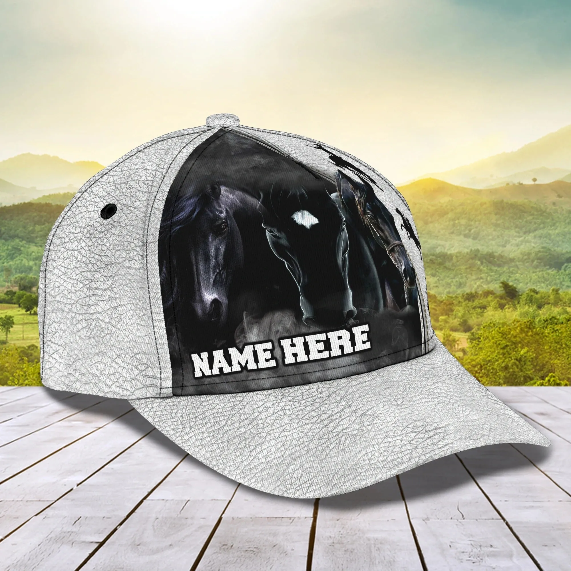 Personalized Native Usa Horse Cap For Men And Woman, Birthday Present To Horse Lovers