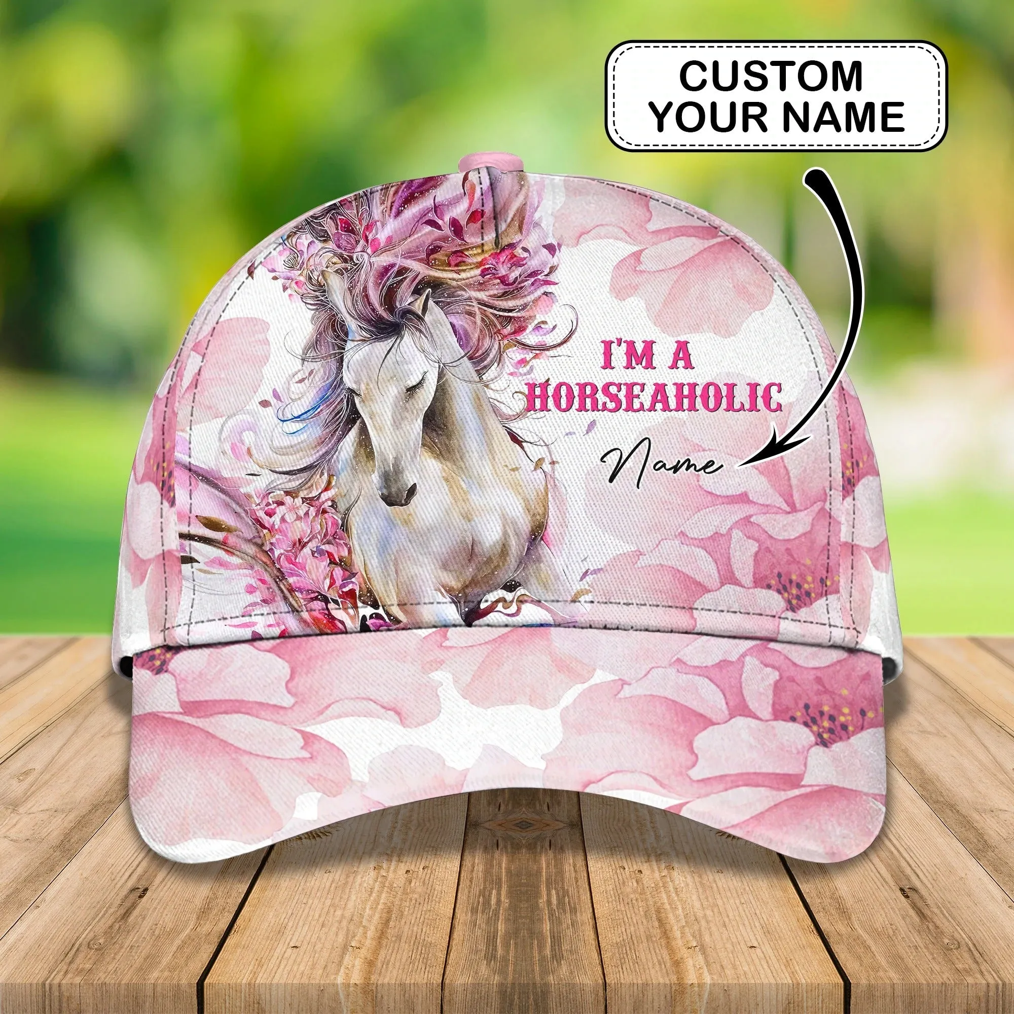 Personalized Native Usa Horse Cap For Men And Woman, Birthday Present To Horse Lovers