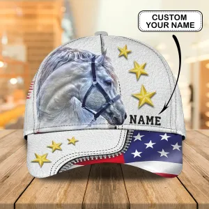 Personalized Native Usa Horse Cap For Men And Woman, Birthday Present To Horse Lovers