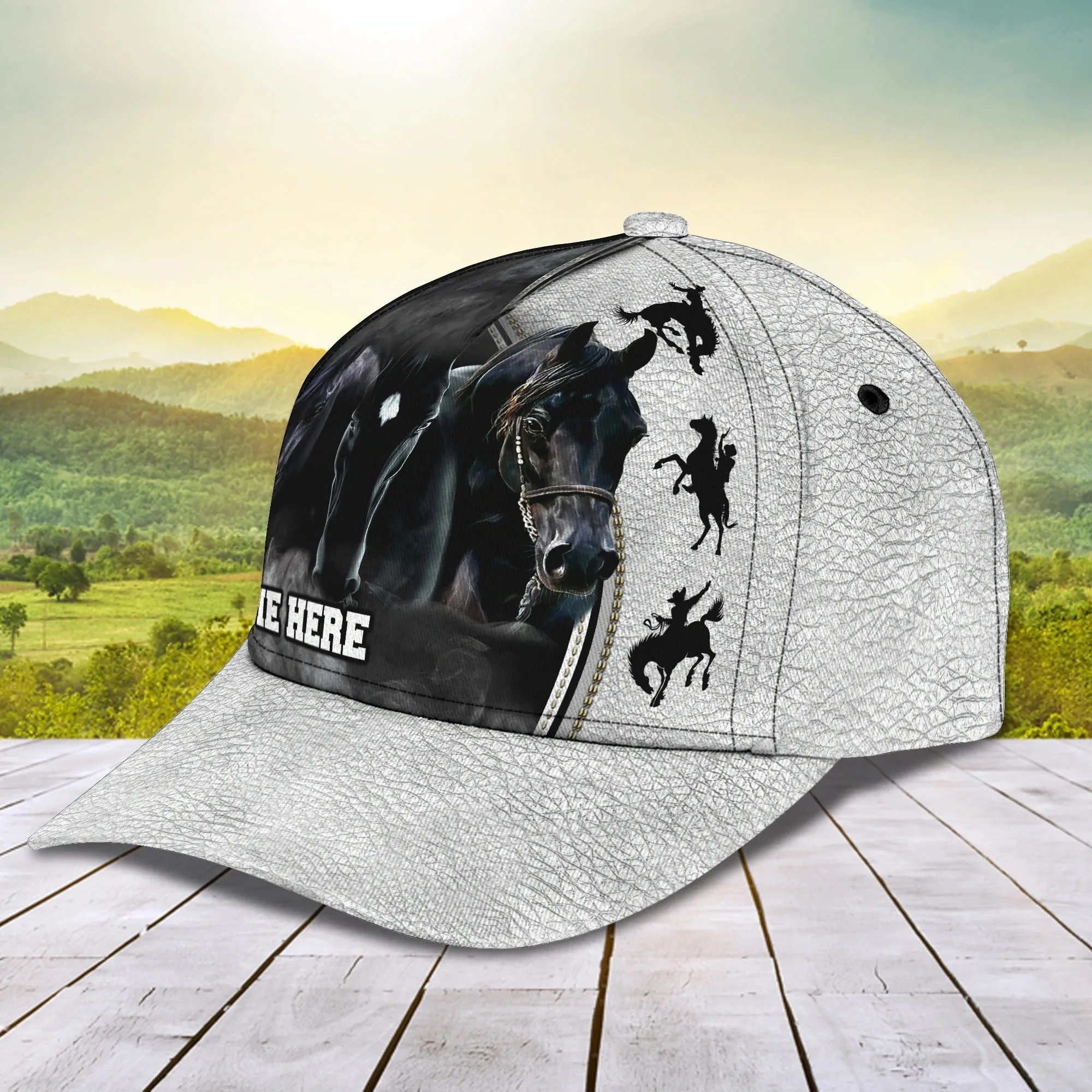 Personalized Native Usa Horse Cap For Men And Woman, Birthday Present To Horse Lovers