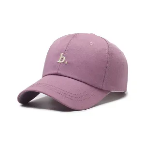 Pink Letter b Adjustable Baseball Cap 粉色字母b可調式棒球帽 KCHT2434c