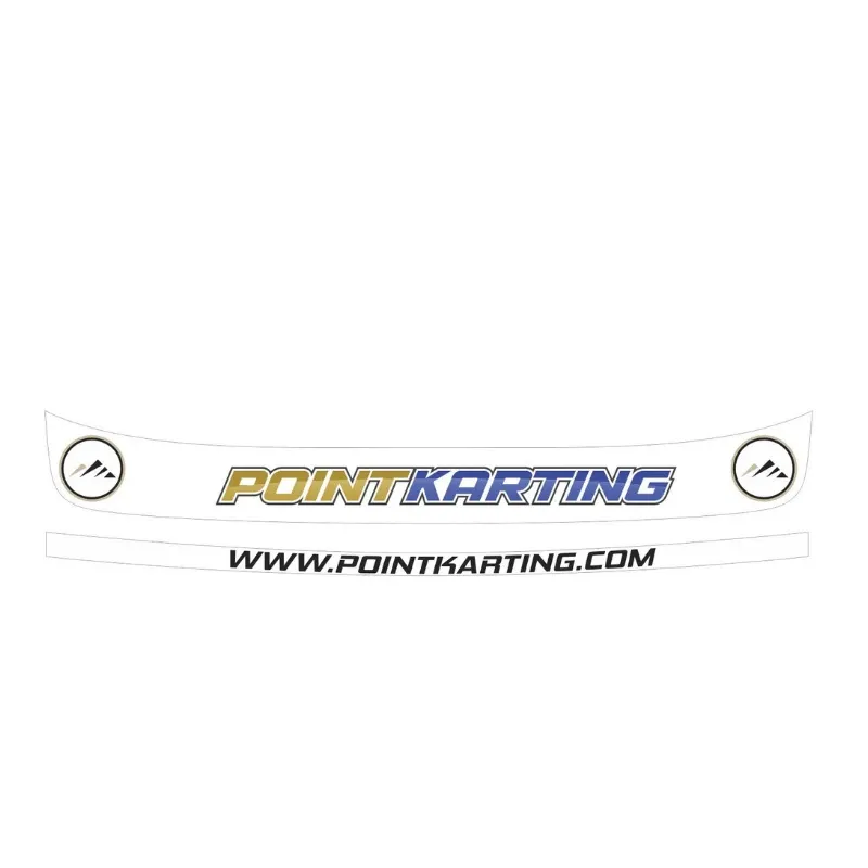 Point Karting Visor Decal Kit