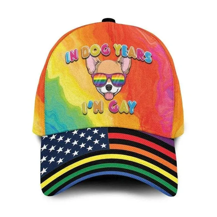 Pride 3D Baseball Cap Hat, LGBT These Colors Don't Run Either, Gifts For Couple Gay Man