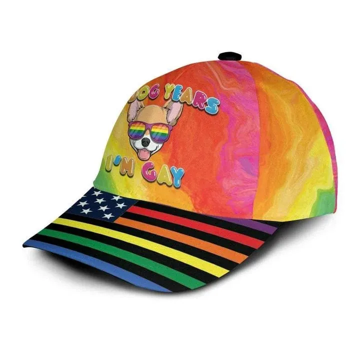 Pride 3D Baseball Cap Hat, LGBT These Colors Don't Run Either, Gifts For Couple Gay Man