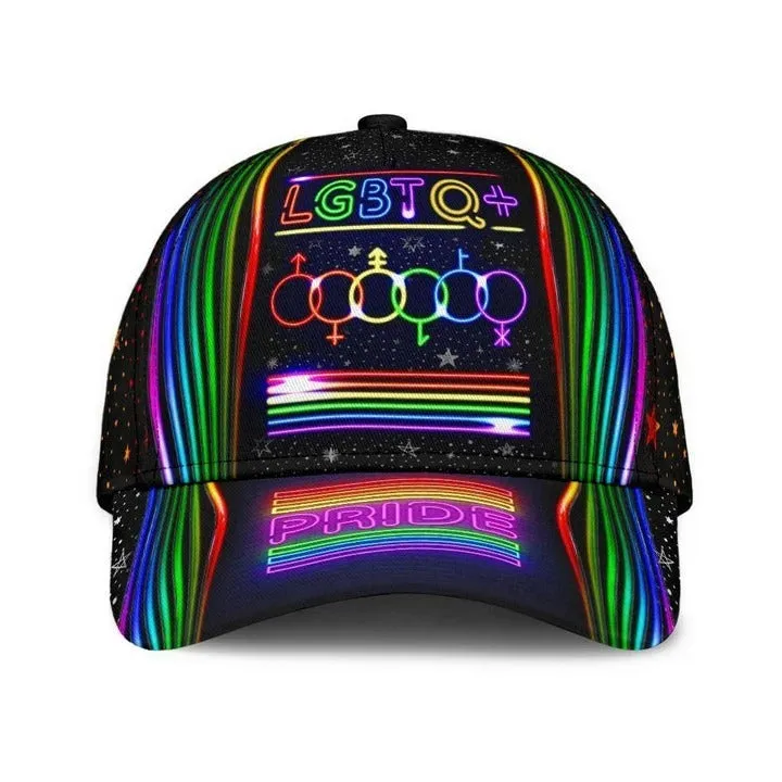 Pride Baseball Cap Love Is Love Freedom Lgbt All Over Print Baseball Cap Hat Lgbt Accessories