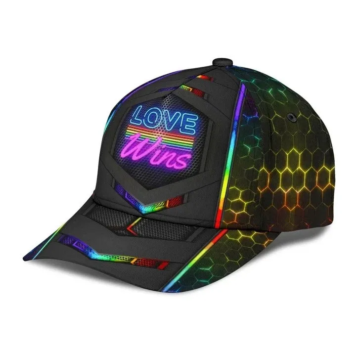 Pride Cap 3D Cap For Lgbt Gift, Show Off Your True Color Dragon Lgbt Printing Baseball Cap Hat