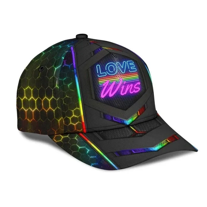 Pride Cap 3D Cap For Lgbt Gift, Show Off Your True Color Dragon Lgbt Printing Baseball Cap Hat