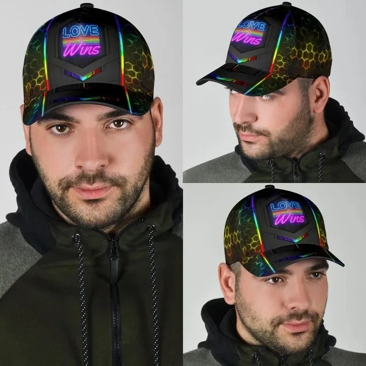 Pride Cap 3D Cap For Lgbt Gift, Show Off Your True Color Dragon Lgbt Printing Baseball Cap Hat