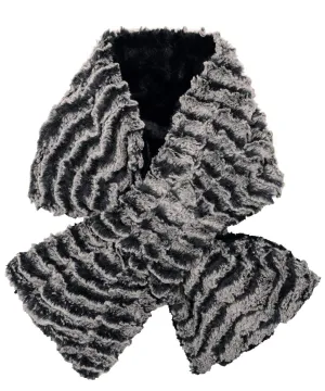 Pull-Thru Scarf -Desert Sand Faux Fur