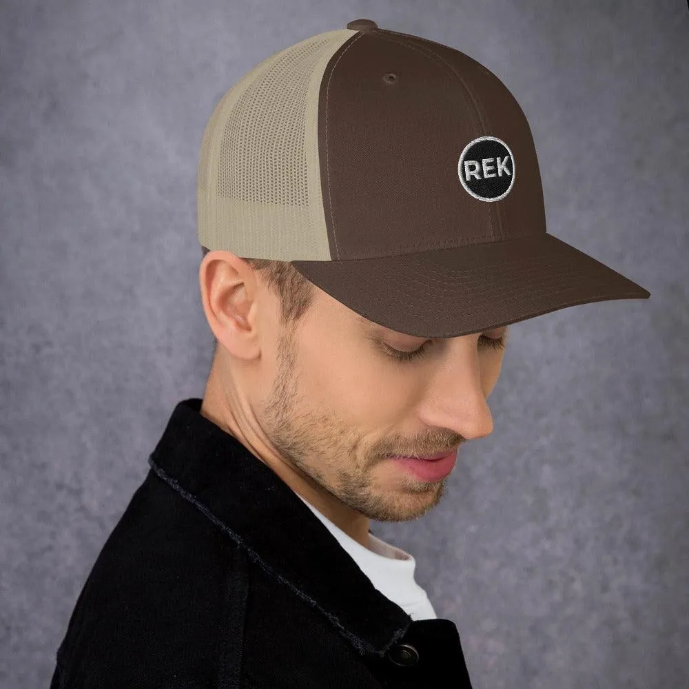 REK Cosmetics Retro Trucker Cap | REK Cosmetics