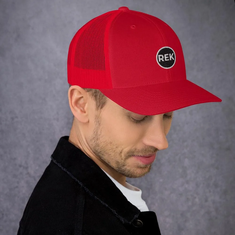 REK Cosmetics Retro Trucker Cap | REK Cosmetics