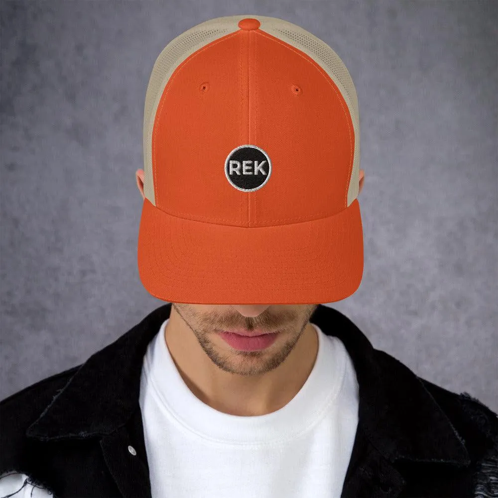 REK Cosmetics Retro Trucker Cap | REK Cosmetics