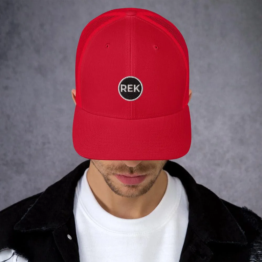 REK Cosmetics Retro Trucker Cap | REK Cosmetics