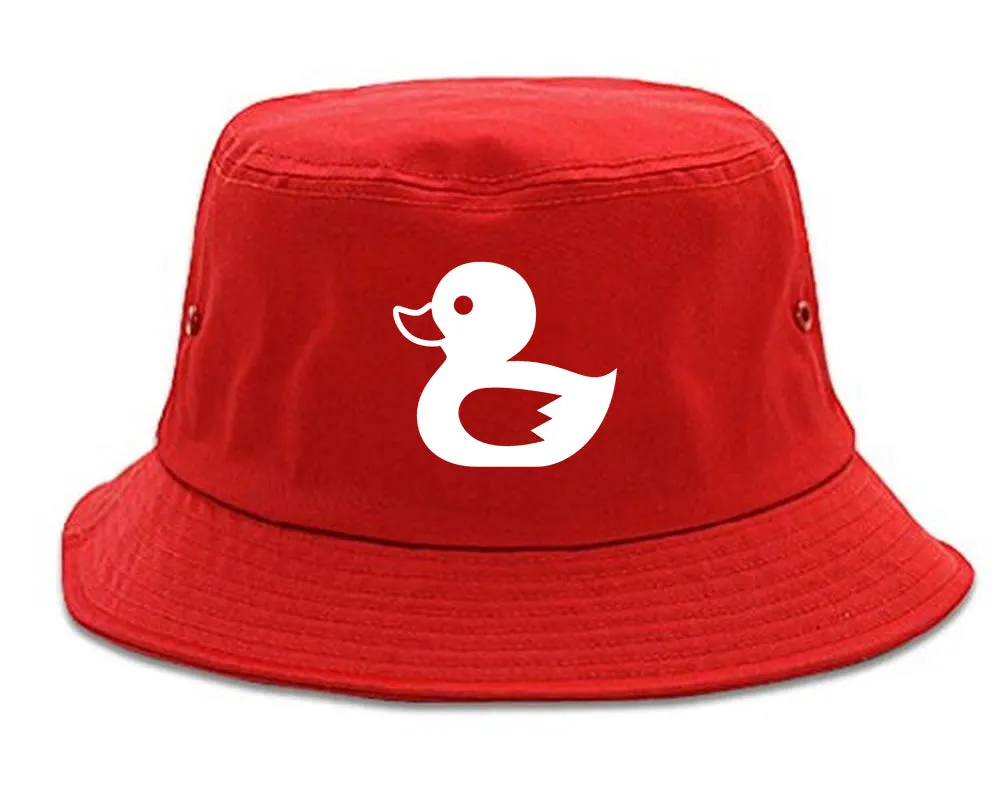 Rubber Duck Chest Mens Bucket Hat