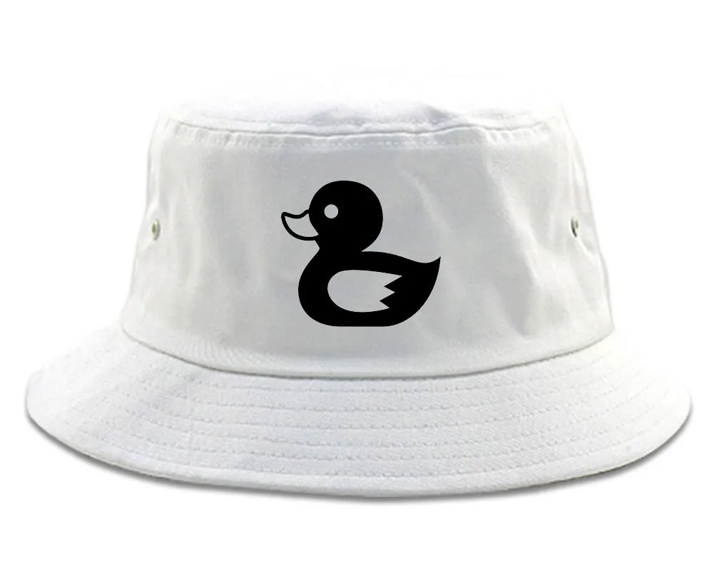 Rubber Duck Chest Mens Bucket Hat