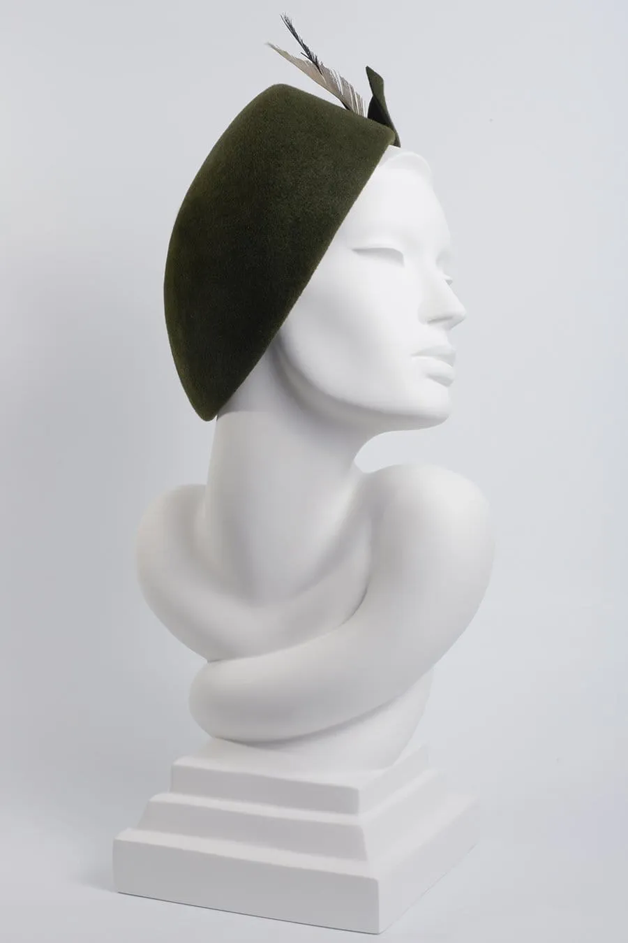 Side Sweep Beret - Bastina