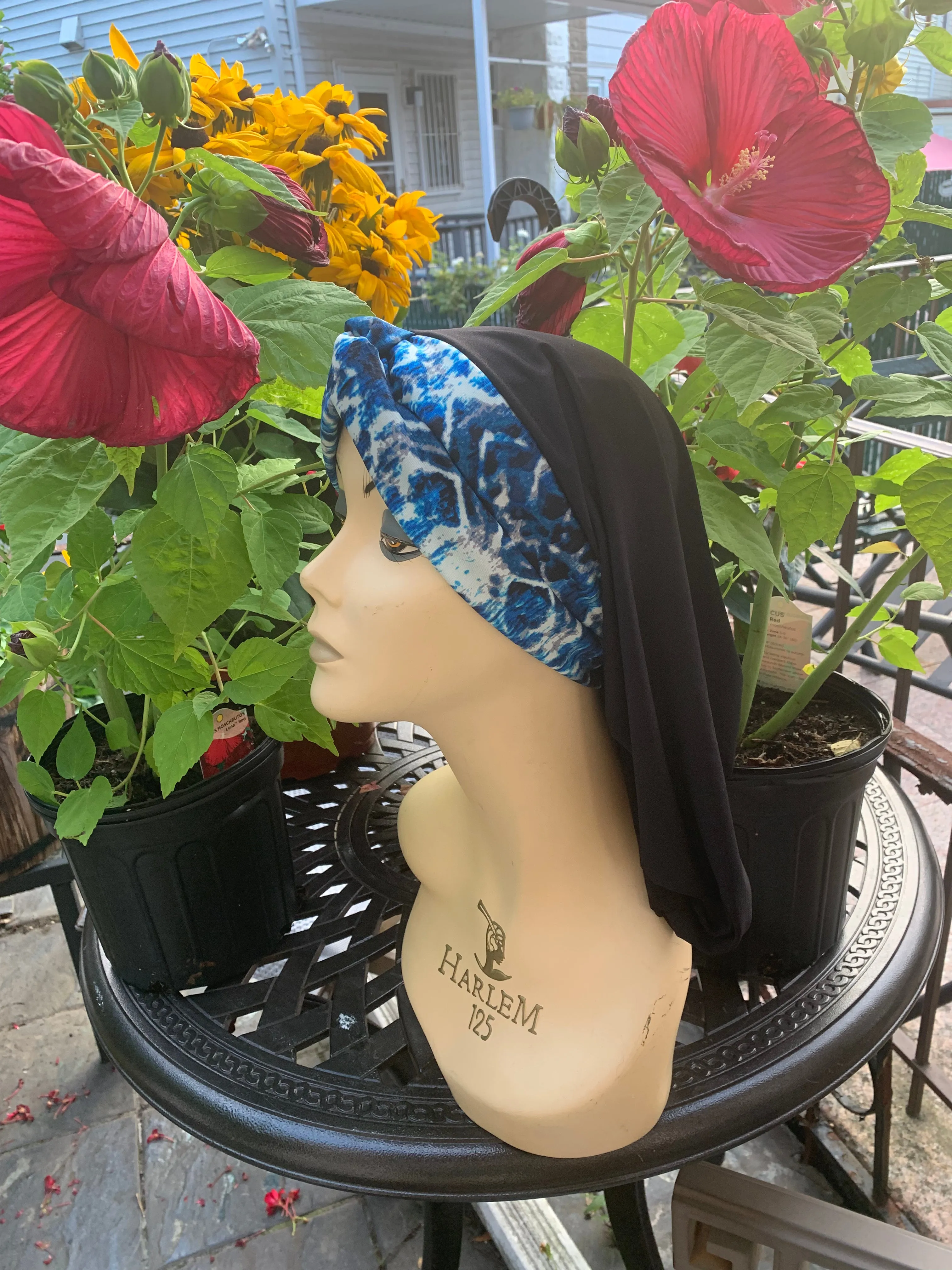 Snood Turban Hijab by Uptown Girl Headwear Made in USA