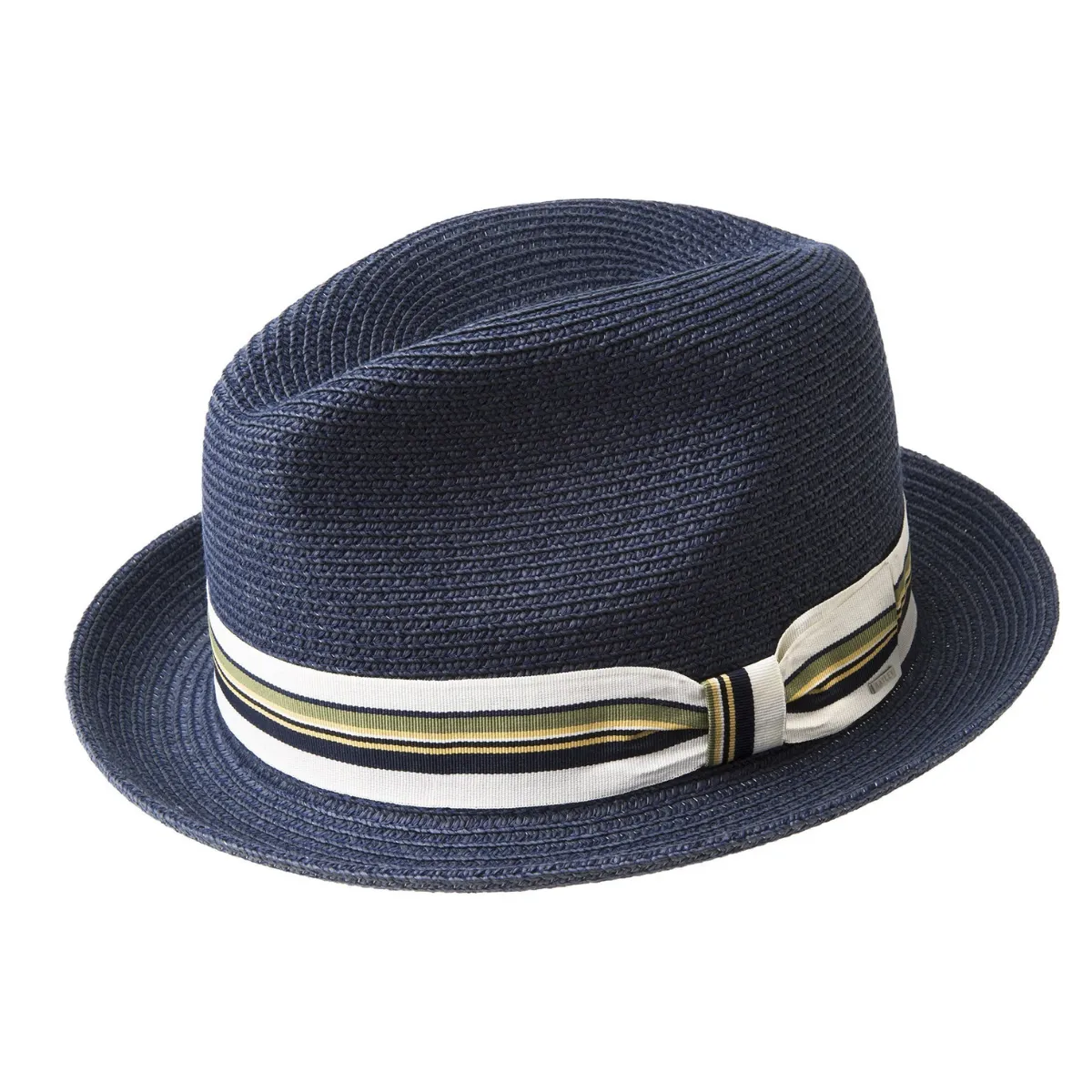 Sophisticate's Signature Summer Braid Fedora Straw