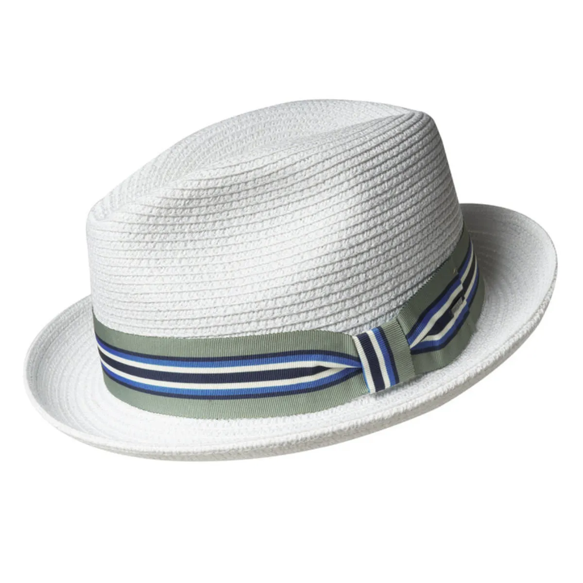 Sophisticate's Signature Summer Braid Fedora Straw