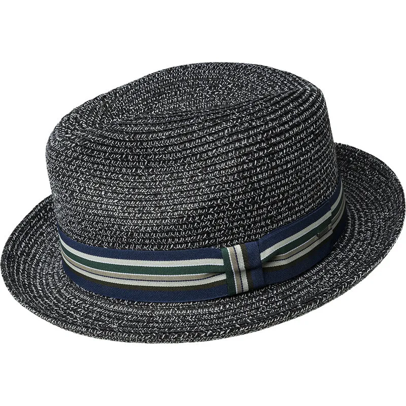 Sophisticate's Signature Summer Braid Fedora Straw