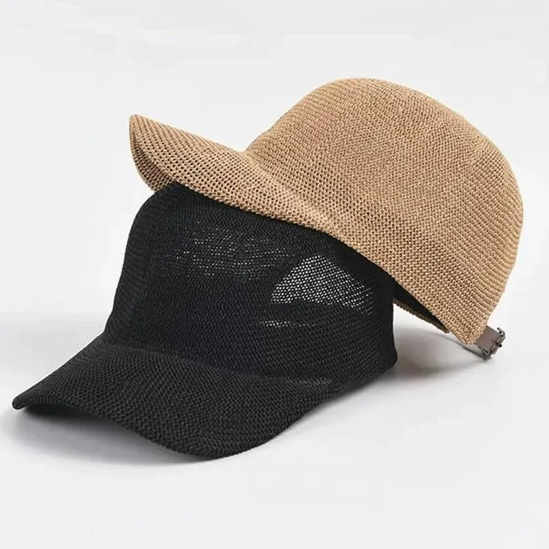 Straw Baseball Cap