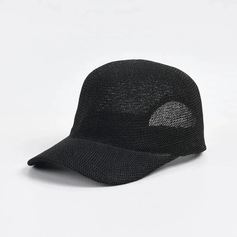 Straw Baseball Cap