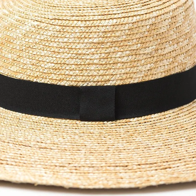 Straw Beach Hat With Big Brim