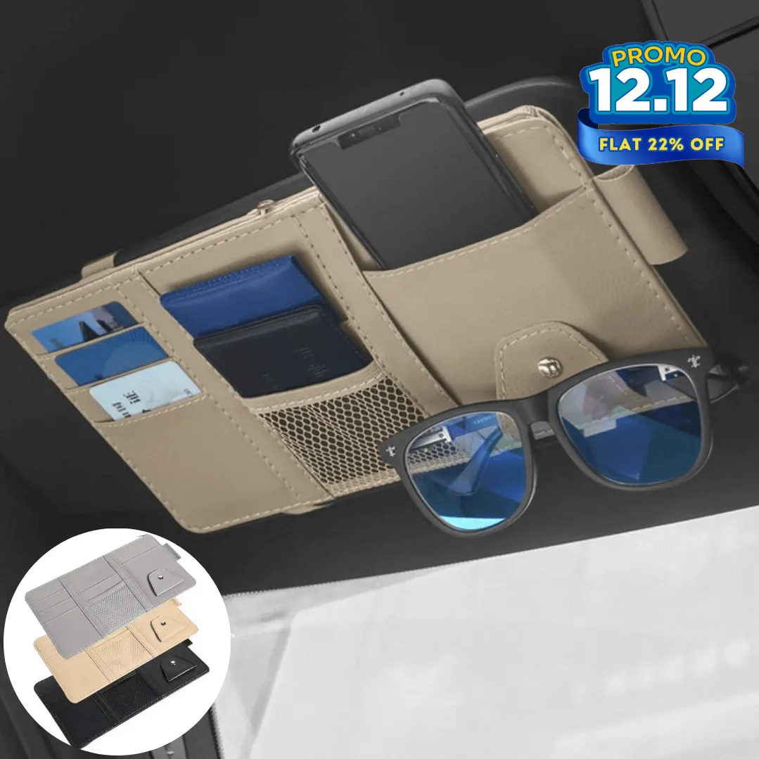 Sun Visor Car Organizer