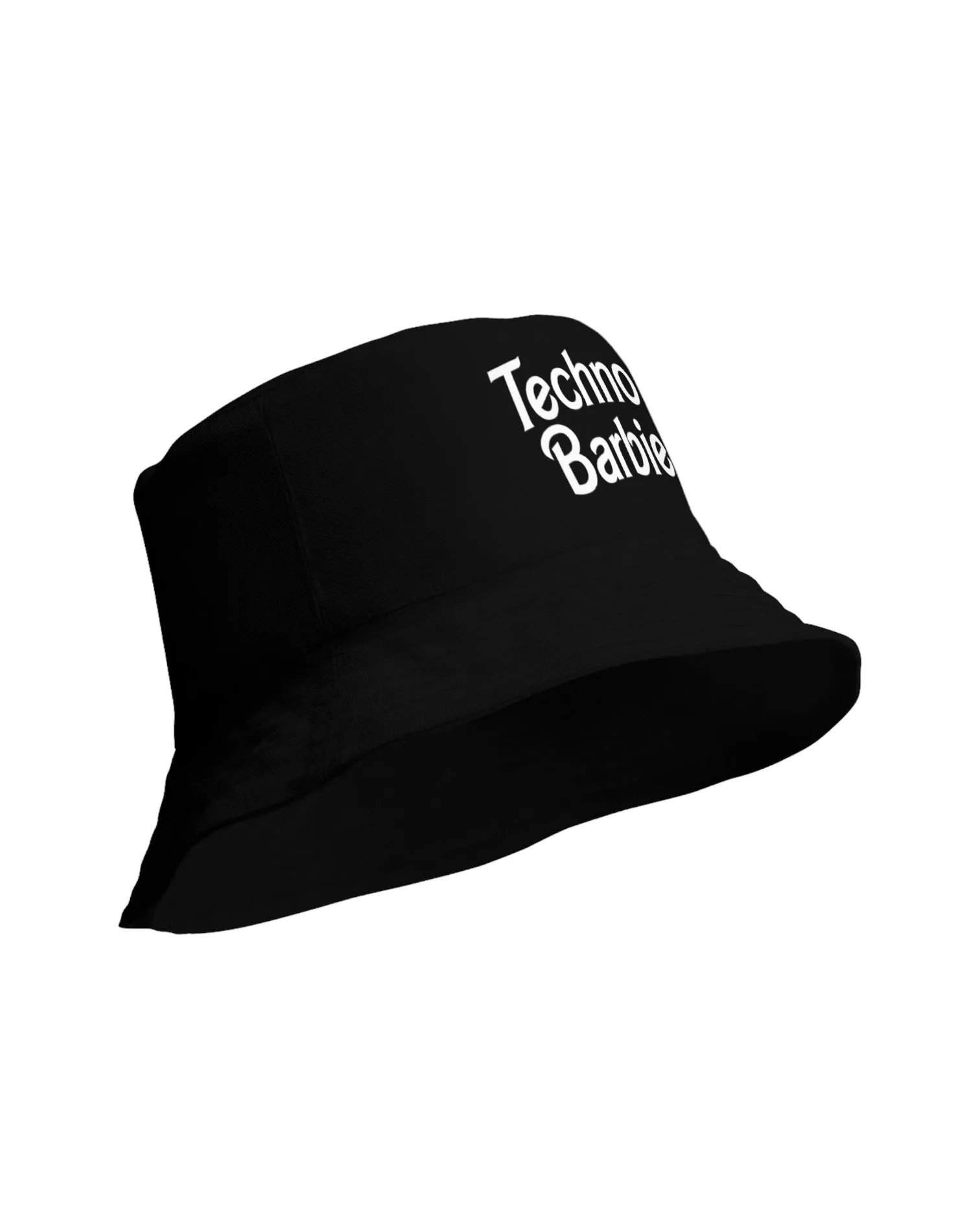 Techno Black Bucket Hat