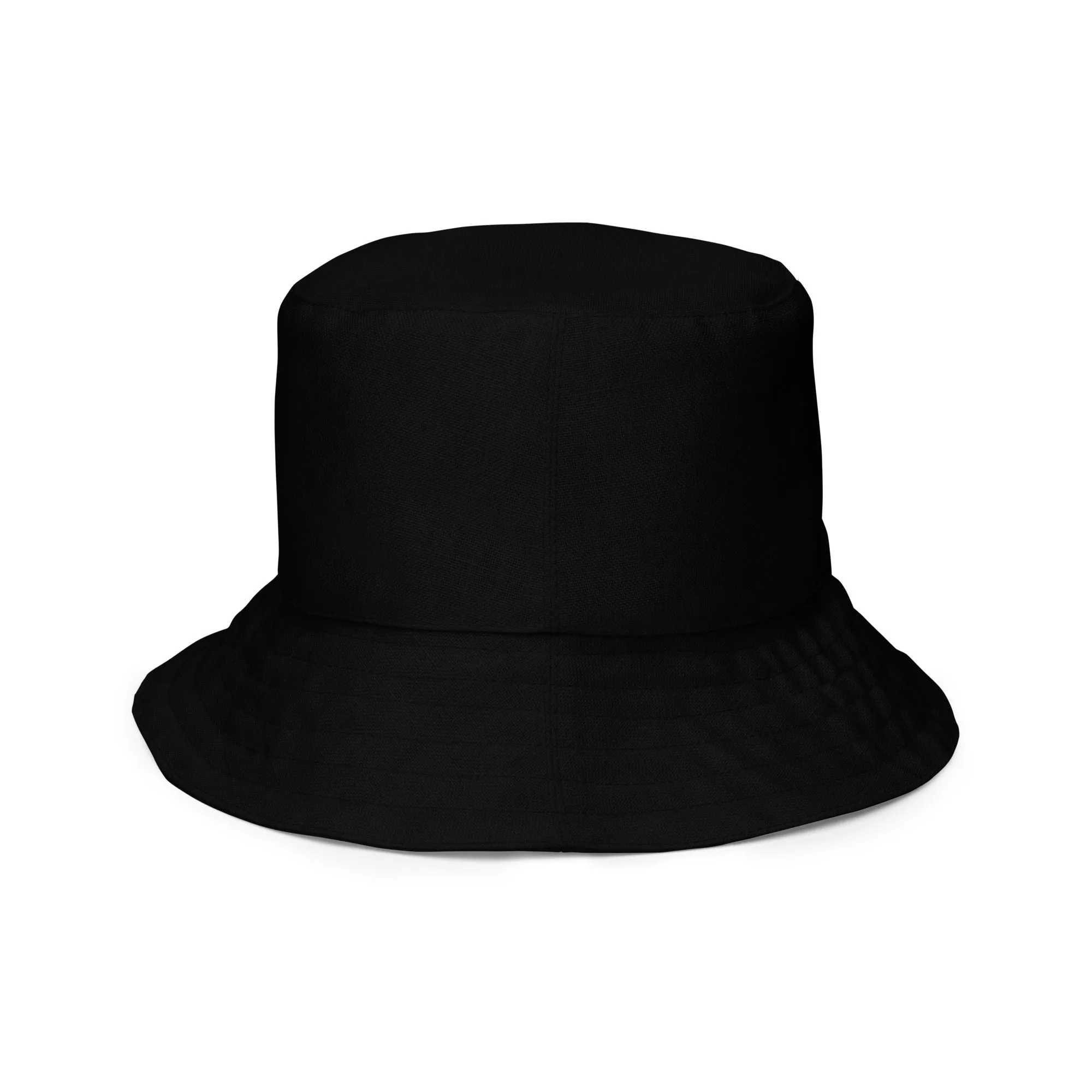 Techno Black Bucket Hat