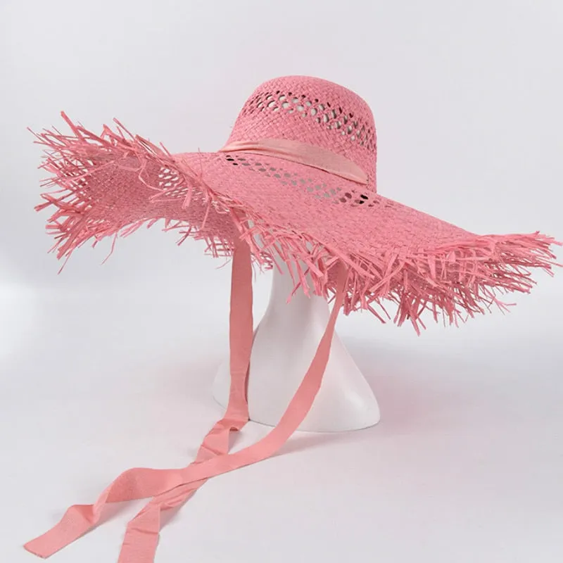 TEEK - Big Brim Tie Beach Hat | Various Colors