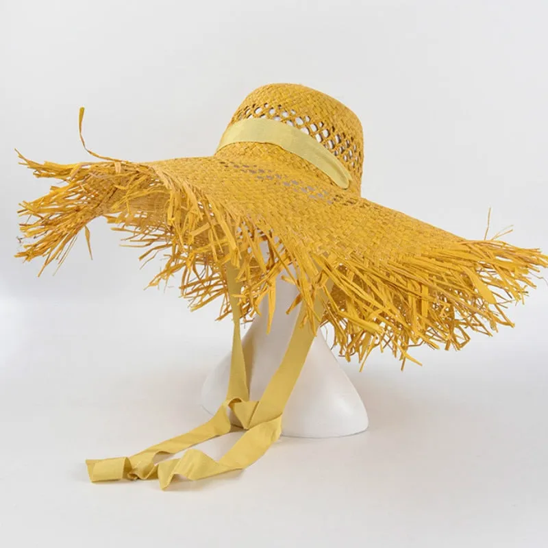 TEEK - Big Brim Tie Beach Hat | Various Colors