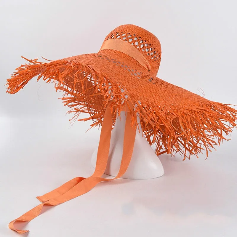 TEEK - Big Brim Tie Beach Hat | Various Colors