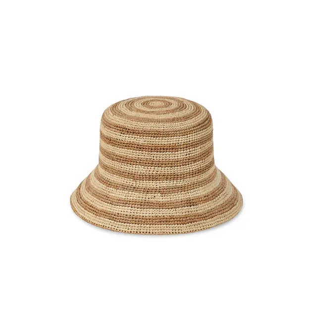 The Inca Bucket - Mocha Stripe