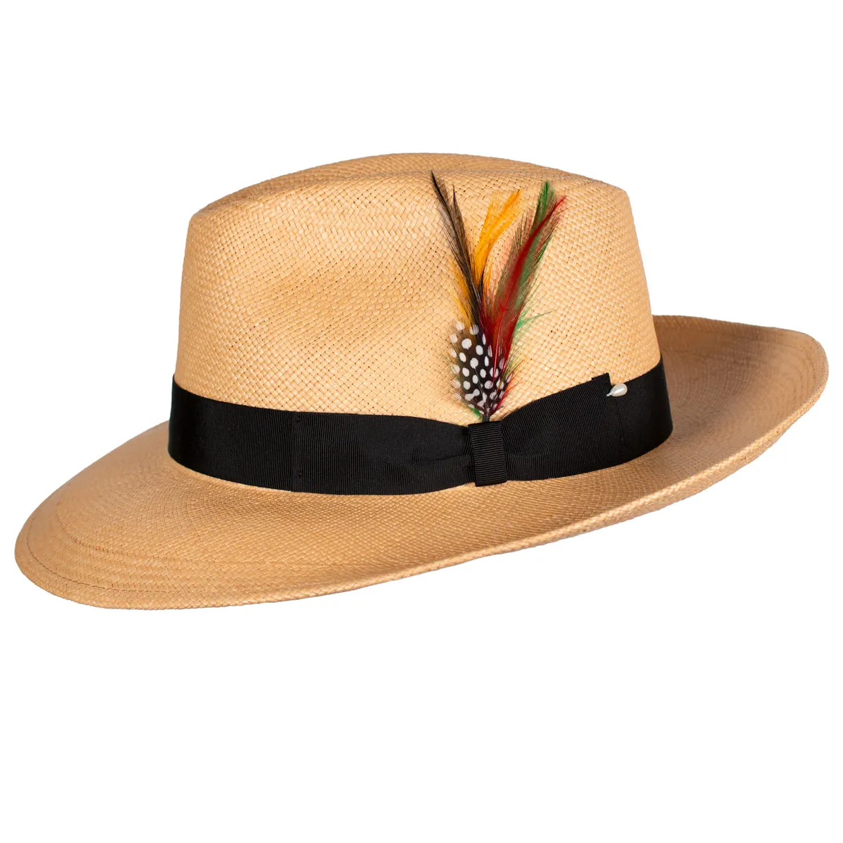 The Sophisticate Panama Straw Hat in Beige