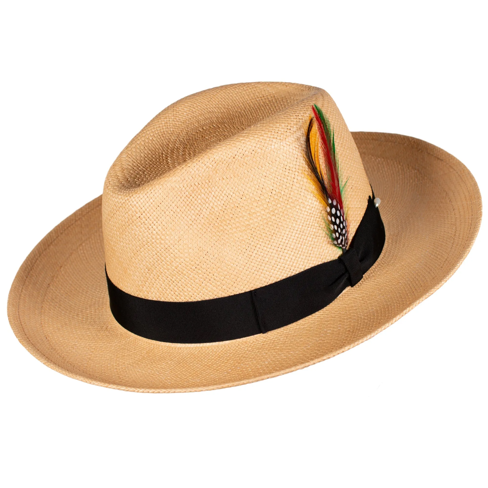 The Sophisticate Panama Straw Hat in Beige