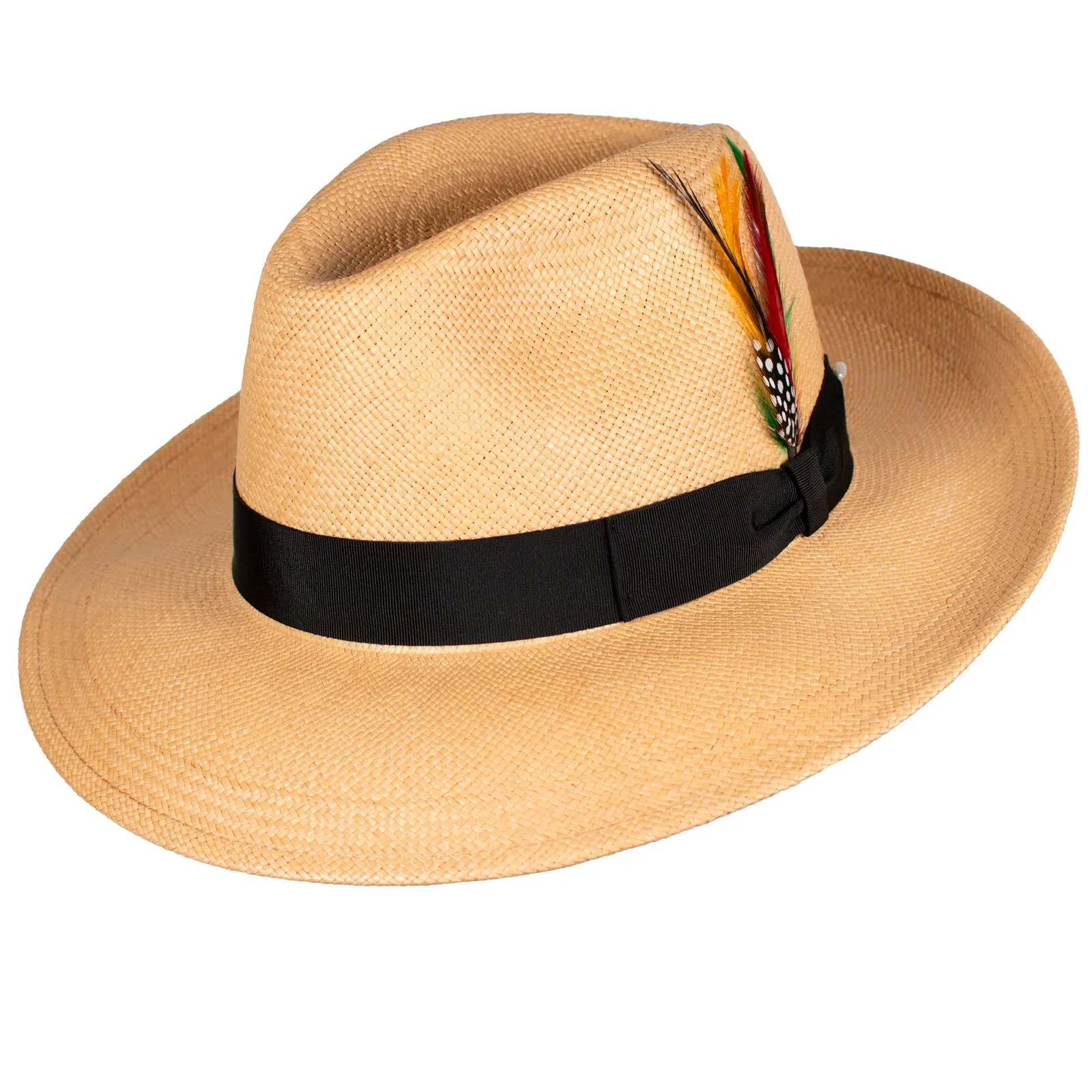 The Sophisticate Panama Straw Hat in Beige