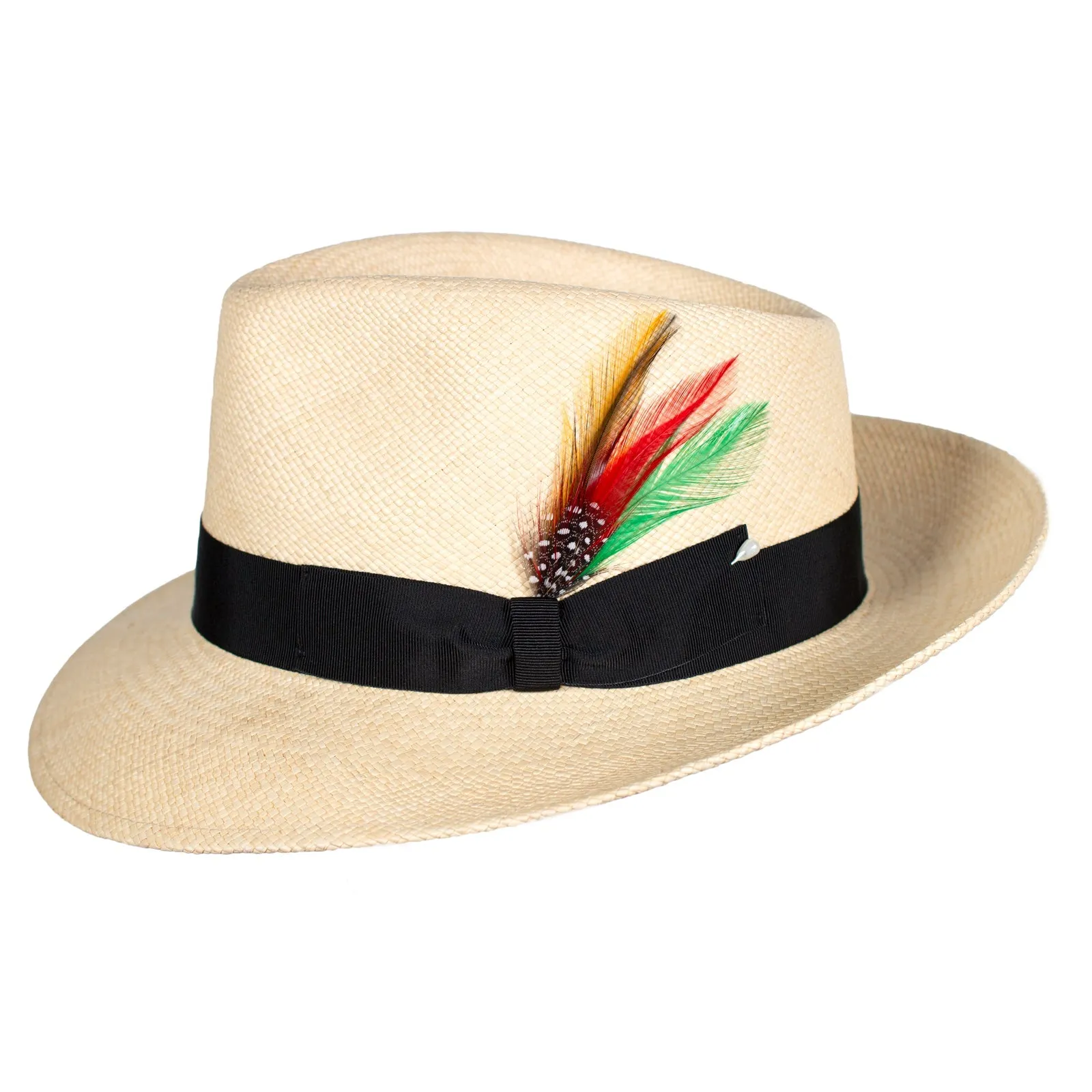 The Sophisticate Panama Straw Hat in Beige