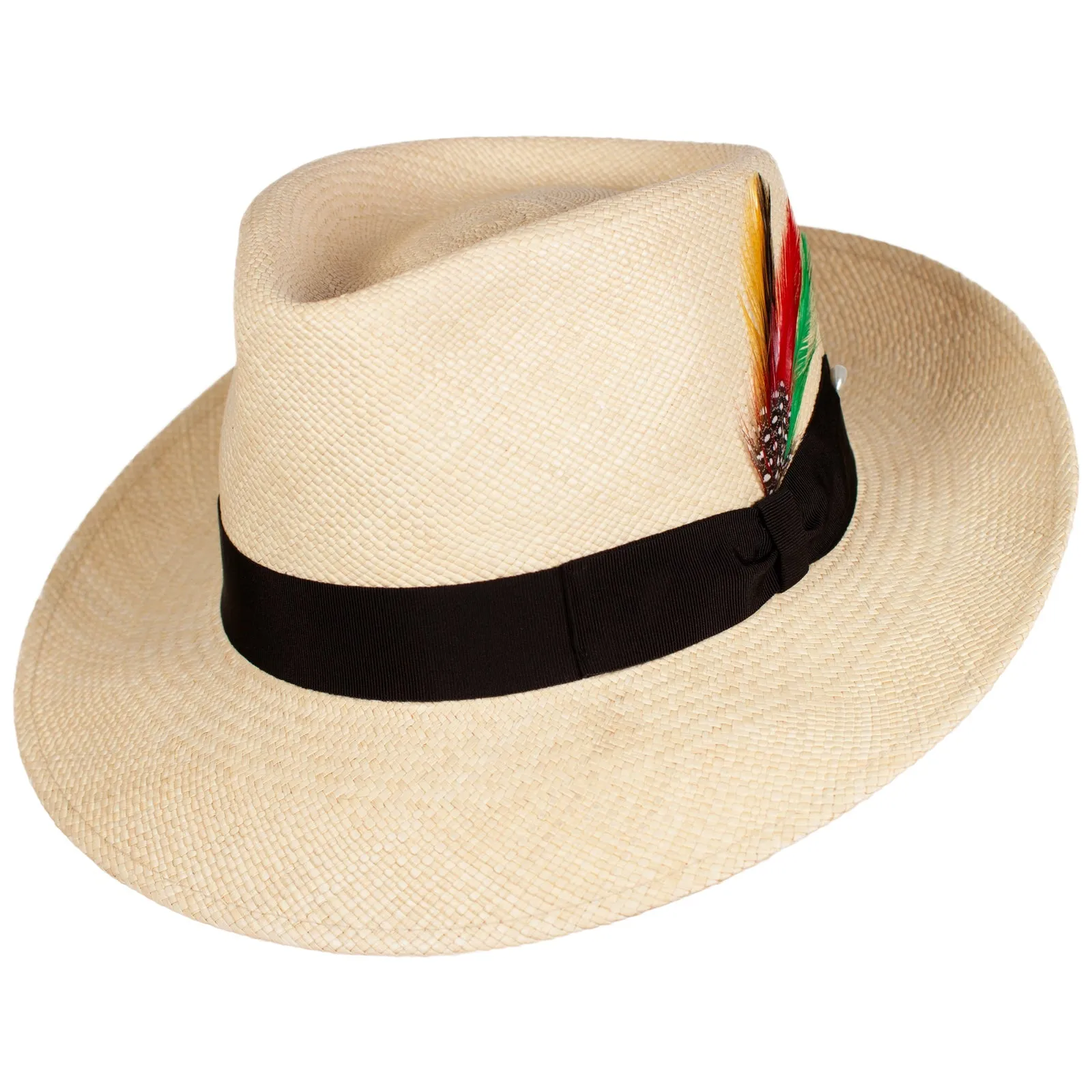 The Sophisticate Panama Straw Hat in Beige