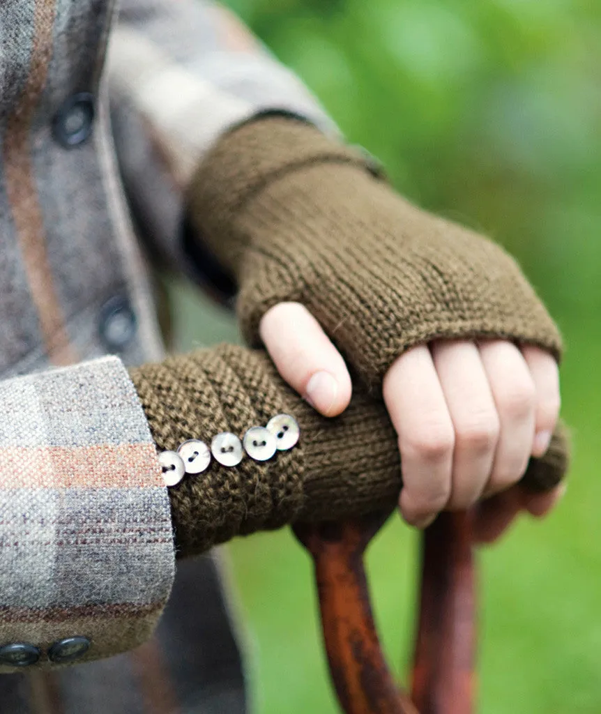 Welted Fingerless Gloves Pattern