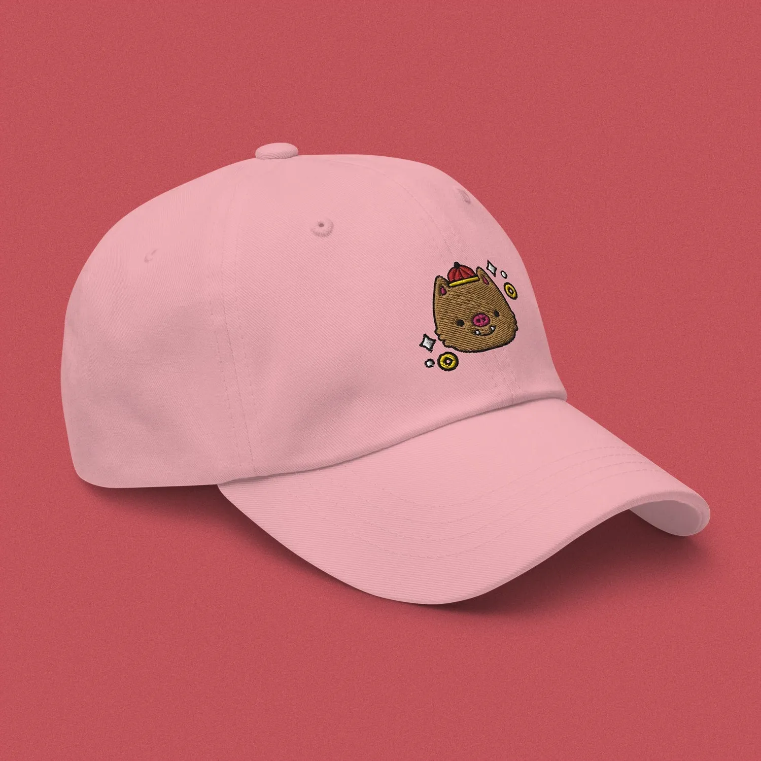 Year of the Pig Embroidered Cap