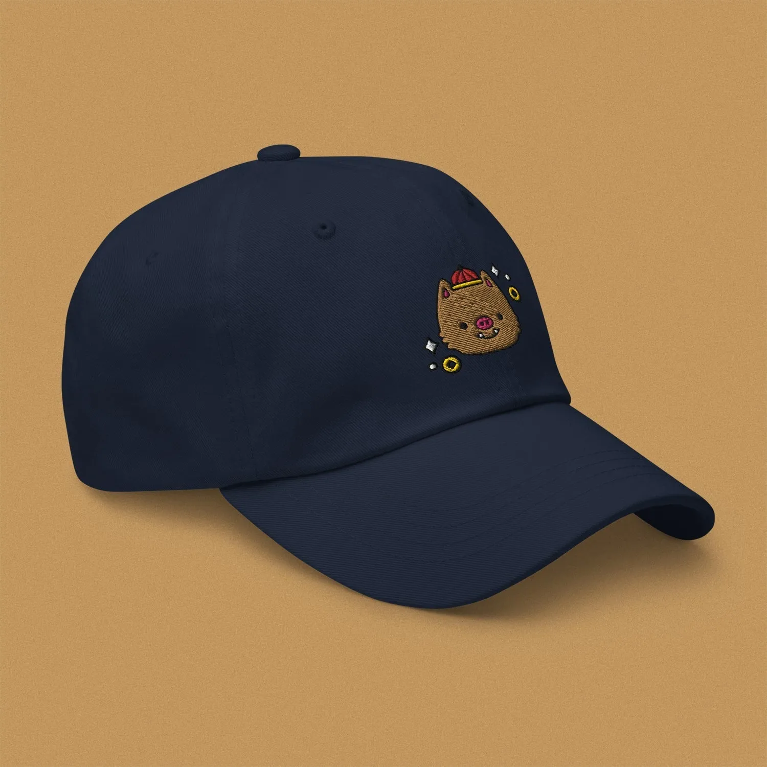 Year of the Pig Embroidered Cap