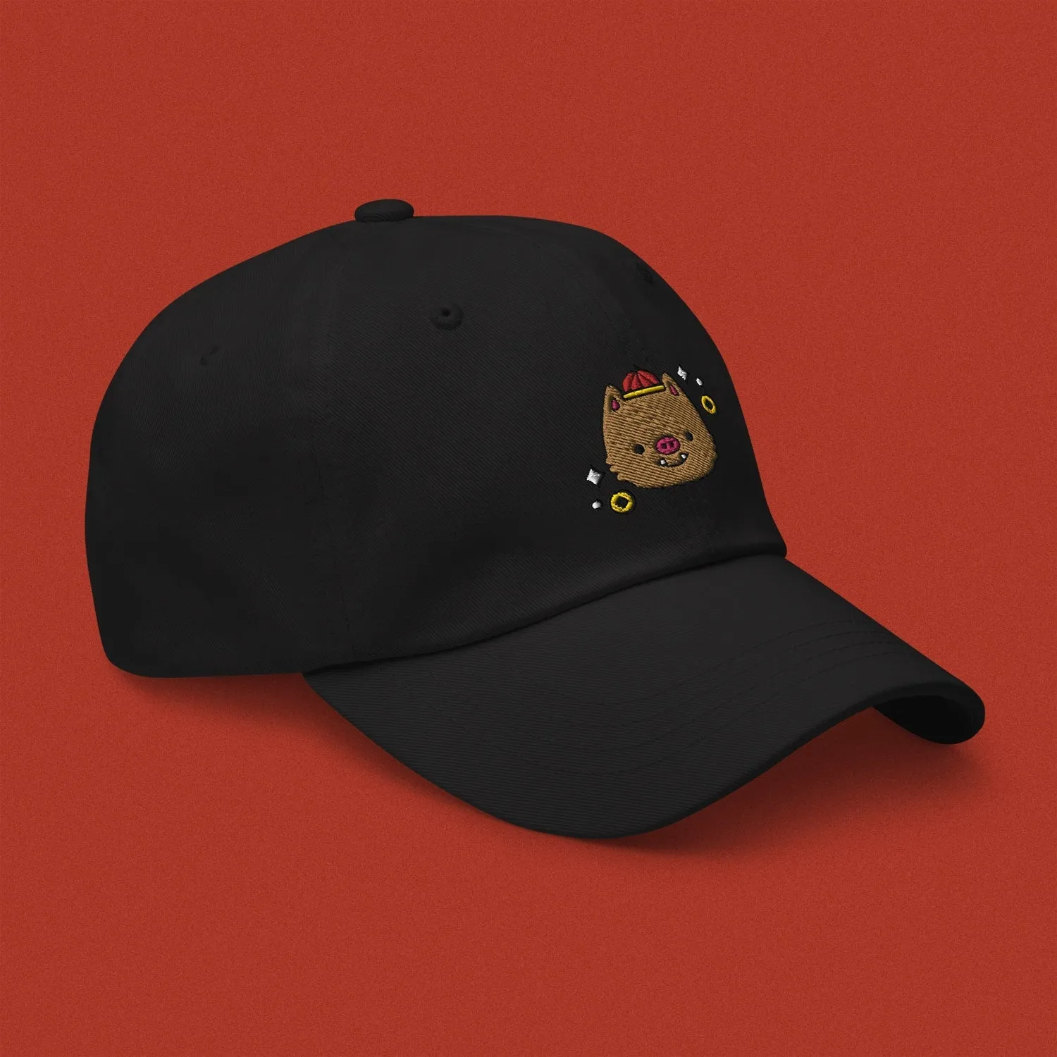 Year of the Pig Embroidered Cap